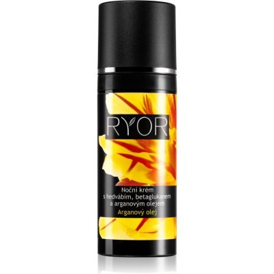 RYOR Argan Oil nočný krém s hodvábom a beta-glukánom 50 ml