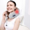 Masážny vankúš shiatsu na krk a šiju v tvare U – komfort a relax