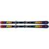 Fischer THE CURV PRO JRS 24/25 zjazdové lyže + FS 7 CA JRS + zľava 16 € na príslušenstvo - 140 - modrá/červená/žlutá