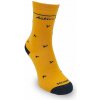 ActiveKids - detské funkčné oblečenie a doplnky ActiveKids merino barefoot ponožky - Vetvičky Farba: Žltá, Veľkosť: 35 - 38