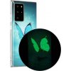Kryt na Samsung Galaxy Note 20 Ultra svietiaci Motýľ