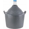 Sklenený demižón Strend Pro Cada Inco, sklo/plast, 54 lit., 650x520/405 mm