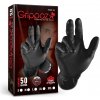 Grippaz 246A Protišmykové nitrilové rukavice čierne veľkosť L/9 - 50ks