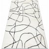 Wilsondo Béžovo-čierny abstraktný koberec Morty II Rozmer: 180x270 cm