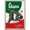 Plechová ceduľa Vespa Italian Classic'59, 20 × 30 cm