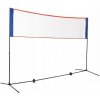 Sedco Nastaviteľná sieť na badminton so stojanom UNIVERSAL 310x104x90/155/225 cm