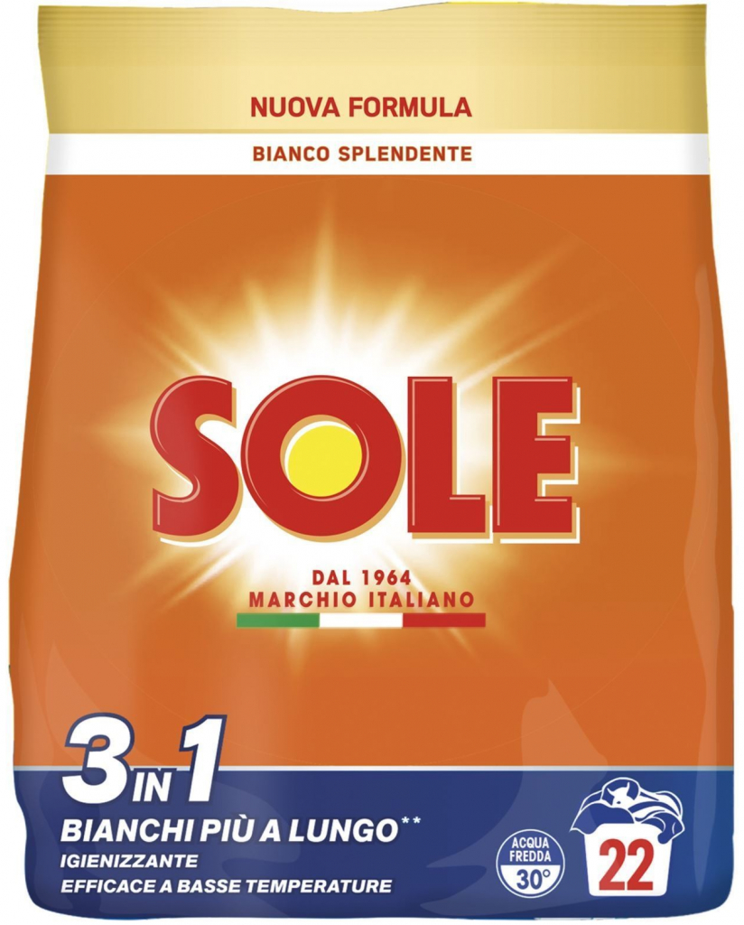 Sole Prací prášok 1,1 kg 22 PD