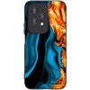 Picasee silikónový čierny obal pre Honor 200 Lite - Gold blue