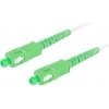 Lanberg FO-SASA-SS31-0050-WH SM SC/APC-SC/APC simplex, 5m, bílý