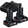 Bosch Bosch AKU startovací sada 2× GBA 12V 6.0Ah + GAL 12V-40 1600A01B20
