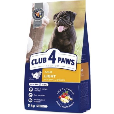 Club4Paws Premium Small Light weight control 5 kg