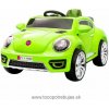 Joko elektrické autíčko Chrobák 2x35W motor zelená