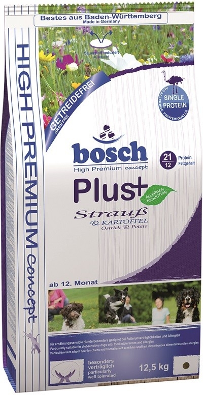 Bosch Plus Ostrich & Potato 2,5 kg