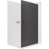 CERANO - Sprchová zástena Walk-in Onyx L-pravá vzpera - 8 mm - chróm, grafitové sklo - 30x200 cm