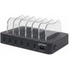 Manhattan USB nabíjecí stanice, 6-Port USB Charging Station, USB-A, černá 102254