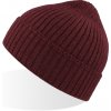 Atlantis Headwear Čepice Viral, pletená COT337040o0299-burgundy me UNI Melír burgundová