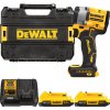 DEWALT 18V XR 1/2” Aku rázový uťahovák s poistnou guličkou, 2x 2,0 Ah DCF922D2T-QW