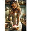 Tattoo Girls and Cakes (Wall Calendar 2026 DIN A3 portrait), CALVENDO 12 Month Wall Calendar