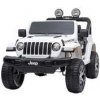 JEEP WRANGLER RUBICON WHITE - AKUMULÁTOROVÉ AUTÍČK