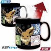 ABYstyle Hrnček Pokémon Eevee Evolution,meniaci sa 460 ml