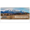 Stolový kalendár stĺpcový 30 x 12 cm - Slovensko 2026