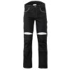 Planam DURAWORK Pracovné nohavice do pása Čierna Sivá