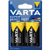 Varta Superlife, batérie D, veľké mono, 2 ks