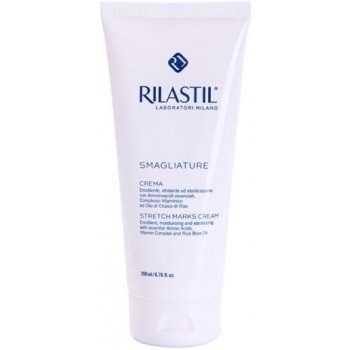 Rilastil Stretch Marks hydratačný krém proti striám Emollient Moisturizing and Elastizing 200 ml