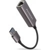 AXAGON ADE-TR, USB-A 3.2 Gen 1 - Gigabit Ethernet sieťová karta, auto inštal, titánovo šedá ADE-TR