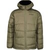 Columbia pánska Zimná prešívaná bunda FIVEMILE BUTTE HOODED jacket 1864204397 olivový