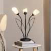 Jupiter Stolová lampa Gloriosa, čierna, sklo, 3-pl - 2060 GLOR G3 CZ