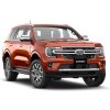Priečniky Thule WingBar Evo Black Ford Everest U704 2022 - s pozdĺžnikmi