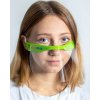 Babys SCHOOLMASK MP / 003 / C2 / ZELENÁ/ FP021 MINI, ochranná maska, 2 ks