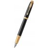 Parker IM Premium Black GT plniace pero Stredný (M)