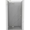 Mexen Lunar sprchové dvere pántové ľavé 80 cm, transparentné, kartáčovaný nikel - 834-080-000-97-00-L