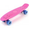 Meteor 56 cm AL truck neónovo ružový - modrý Pennyboard