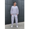 Pánska mikina MELANGE GREY Veľkosť: XXL