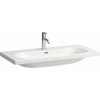 Laufen Lua umývadlo 100x46 cm obdĺžnik klasické umývadlo biela lesklá H8160890001071