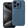 SILICONE MAG COVER case compatible s MagSafe pre IPHONE 15 Pro blue