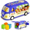 Vzdelávacia hračka Autobus RK-741 Ricokids modrý