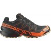 Salomon Speedcross 6 GTX black/shocking 478795 pánské nepromokavé běžecké boty do terénu - 42 a 2/3 EUR