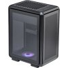 CoolerMaster Cooler Master case MasterFrame 400 Mesh Black, mATX, Průhledná bočnice,1x 120mm ARGB Fan, Černá