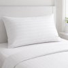 EVENIT Dekoračná obliečka na vankúš White Stripe prúžok 1cm šírka biela 50x70 cm - možnosť úpravy rozmeru