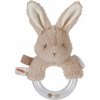 Senzorická hrkálka Zajačik Baby Bunny s kolečkom a visačkou Little Dutch