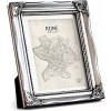 Casa Chic Regent, obrazový rám, obdĺžnikový, 17 × 12 cm fotky, pasparta, sklo, rokoko (ROCOCO-5x7-SLV)