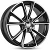 MAM A5 hliníkové disky 8x18 5x112 ET35 MATT BLACK FRONT POLISH