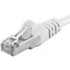 Premiumcord sp6asftp030W Patch, CAT6a S-FTP, RJ45-RJ45, AWG 26/7, 3m, bílý