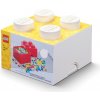 LEGO® Úložný box 25 x 25 x 18 cm biela