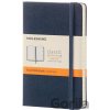 Moleskine Zápisník tvrdé dosky A6 linajkový modrý