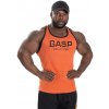 Gasp Ribbed T-back FLAME tank pánske športové fitness tielko oranžové